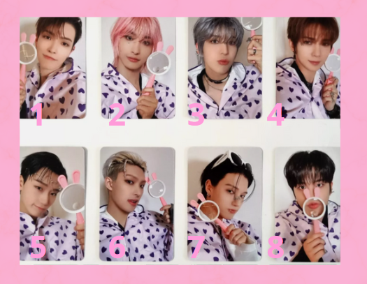 ATEEZ - PHOTOCARD OFICIAL - GOLDEN HOUR PT2 APPLE MUSIC | Momo Store