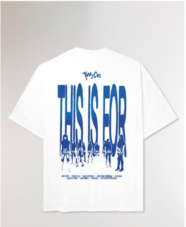 TWICE- CAMISETA THIS IS FOR | Momo Store