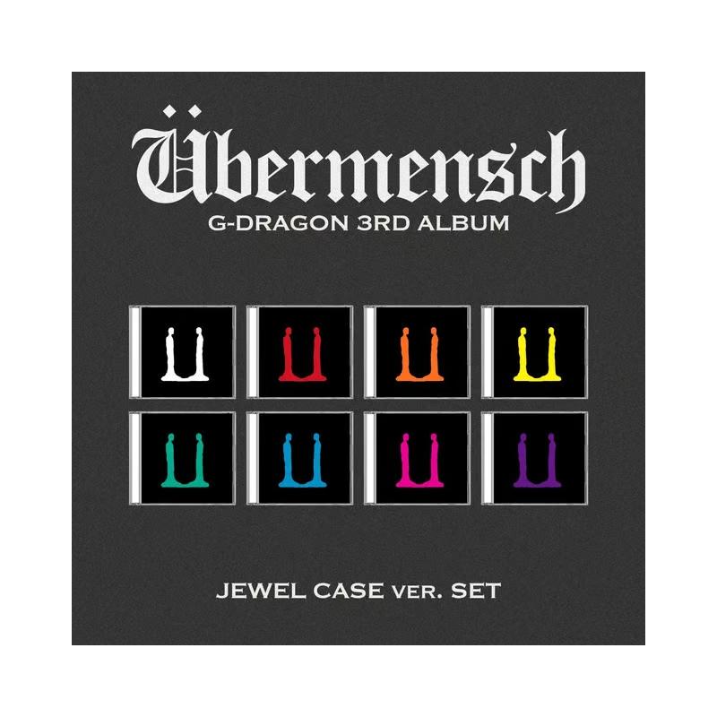 G-DRAGON (BIGBANG) - UBERMENSCH 3RD ALBUM JEWEL CASE VER | Momo Store