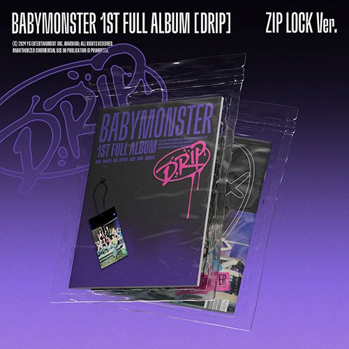 BABYMONSTER - DRIP (ZIP LOCK VER.) | Momo Store