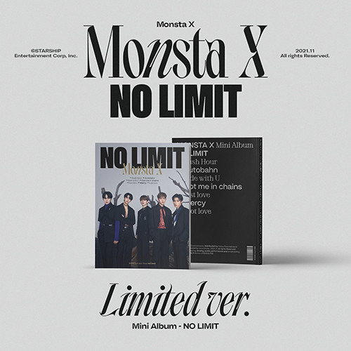 MONSTA X -  NO LIMIT (LIMITED ED.)