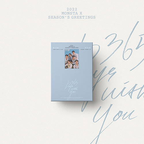 MONSTA X 2022 SEASON’S GREETINGS - DAILY PAD CALENDAR PACKAGE