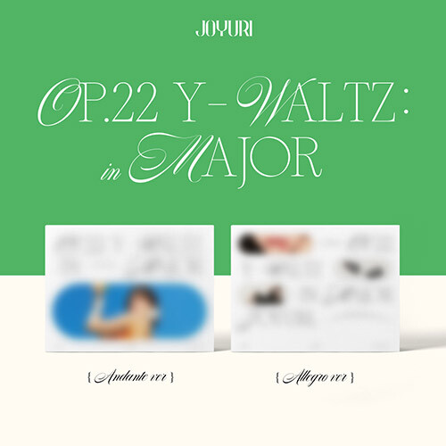 [JO YU RI] Op.22 Y-Waltz : IN MINOR (1st Single album)