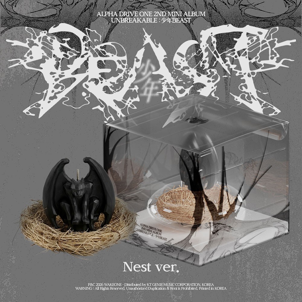 ALPHA DRIVE ONE - UNBREAKABLE : : 少年BEAST' (NEST VER) (LIMITED EDITION) - PRE-ORDER