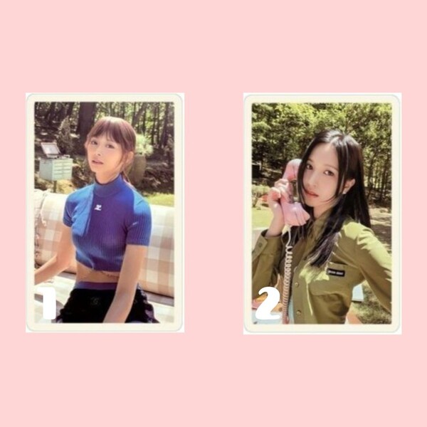 TWICE - OFICIAL PHOTOCARD - BETWEEN 1&2 (PATHFINDER VER)