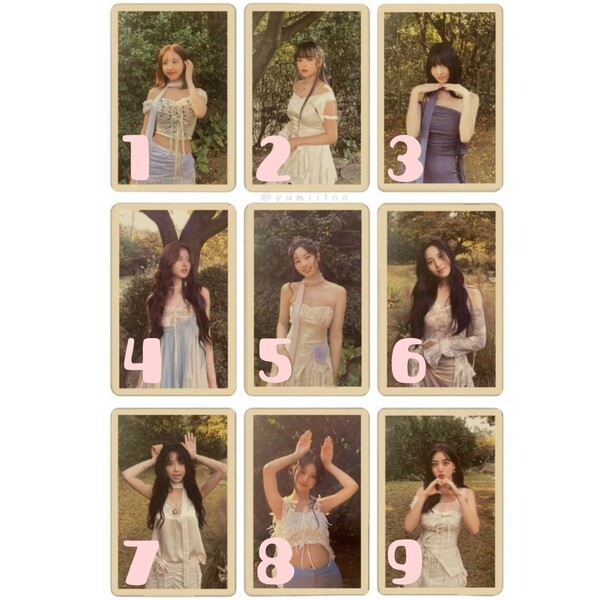 [TWICE-] With YOU-th (OFICIAL PHOTOCARD FOREVER VER)