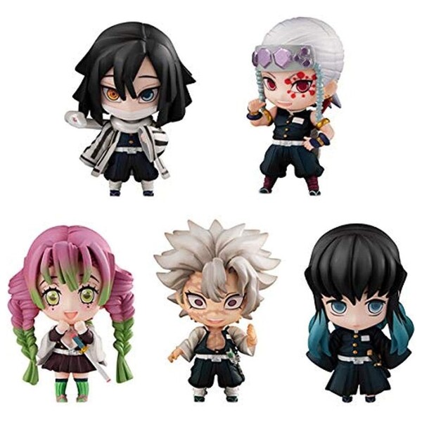 Pack 5 Figuras Megahouse Demon Slayer Kimetsu No Yaiba Sailor Tanjiro & The Hashira (SET B)