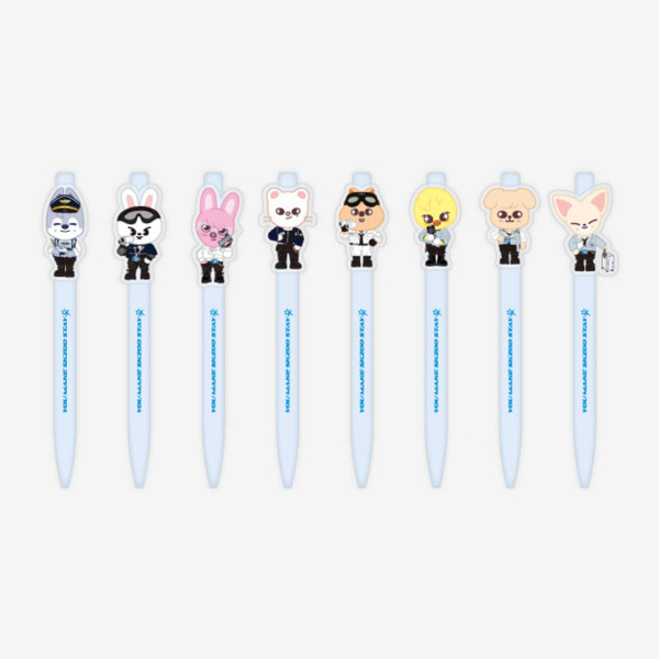 STRAY KIDS - 3RD FAN MEETING PILOT FOR 5 STAR OFFICIAL MD - SKZOO CHARACTER GEL PEN