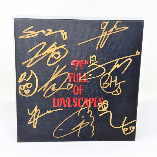 ÁLBUM FIRMADO - NTX - FULL OF LOVESCAPES