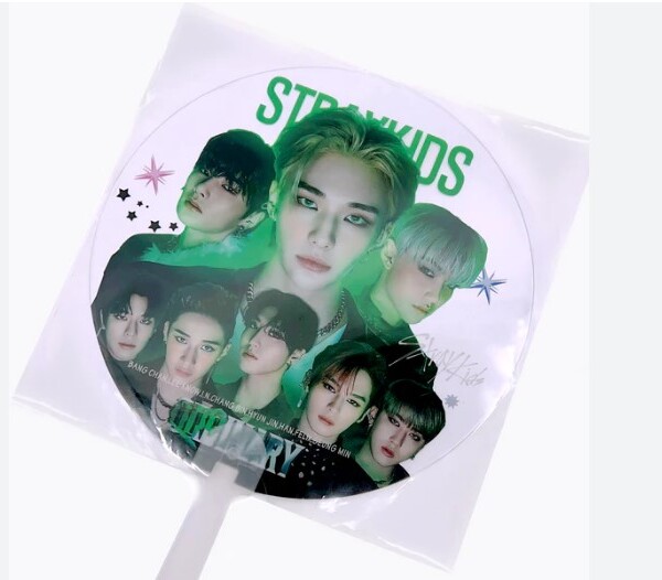 CLEAR HAND FAN