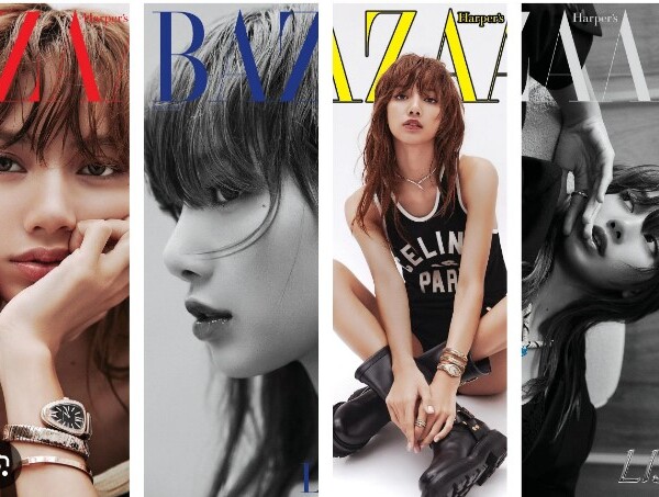 LISA (BLACKPINK) - HARPER'S BAZAAR JUNIO  2023