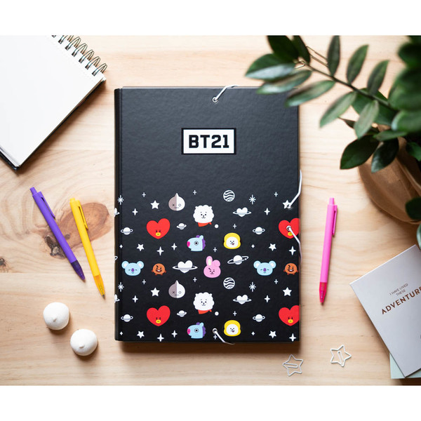 BT21 - Pasta com abas