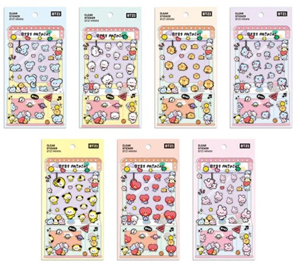 BT21- STICKERS (MININI)