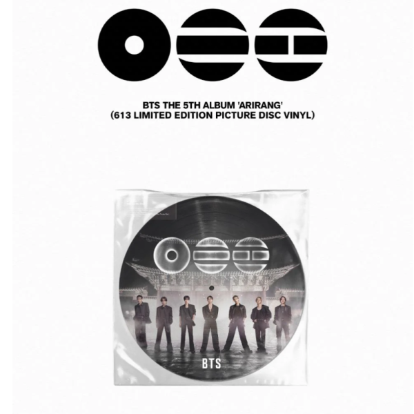 BTS - ARIRANG (613 LIMITED EDITION PICTURE DISC VINYL)