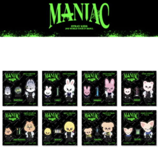 [DECO STICKER SKZOO]- STRAY KIDS MANIAC 2ND WORLD TOUR IN SEOUL