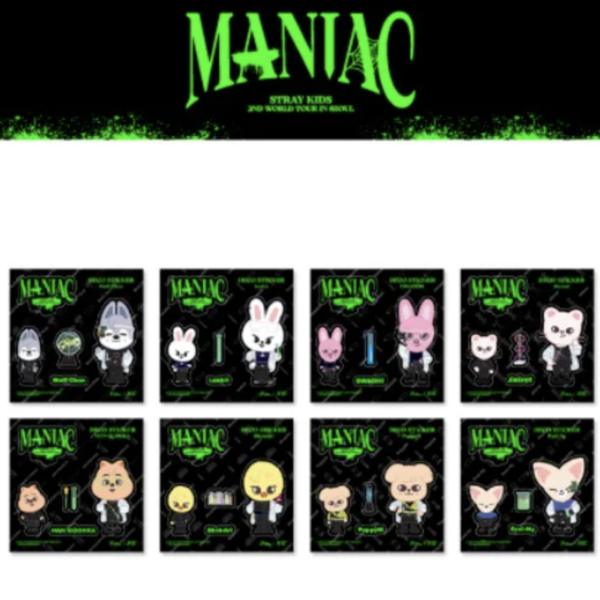 DECO STICKER SKZOO - STRAY KIDS MANIAC 2ND WORLD TOUR IN SEOUL