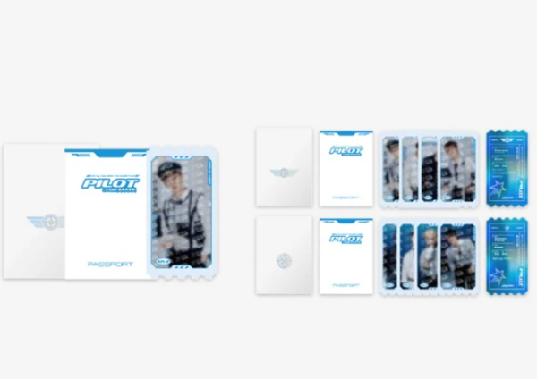 STRAY KIDS - 3RD FAN MEETING PILOT FOR 5 STAR OFFICIAL MD - PASSPORT SET