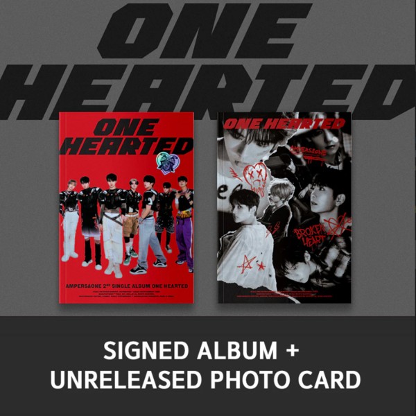 [Signed] AMPERS&ONE - 2nd SINGLE ALBUM : ONE HEARTED