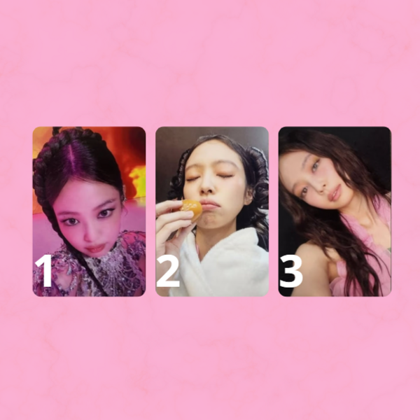 [BLACKPINK] JENNIE - PHOTOCARD OFICIAL - RUBY APPLE MUSIC POB