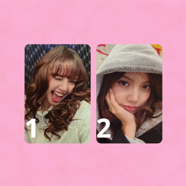 [BLACKPINK] LISA - PHOTOCARD OFICIAL - ALTER EGO APPLE MUSIC POB