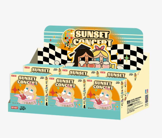 POP MART CRYBABY Sunset Concert Series-Badge Blind Box