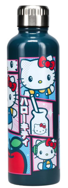 HELLO KITTY- BOTELLA DE AGUA METAL