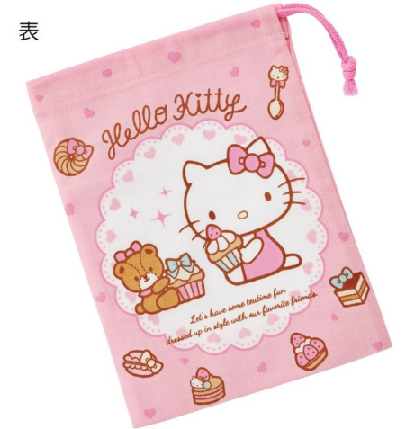 HELLO KITTY- BOLSITA DE TELA PEQUEÑA