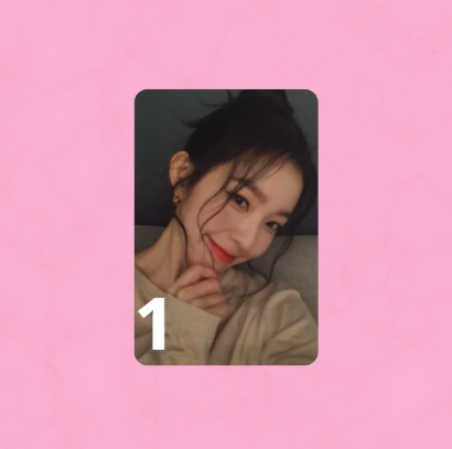 [RED VELVET] IRENE - PHOTOCARD OFICIAL - LIKE A FLOWER APPLE MUSIC POB