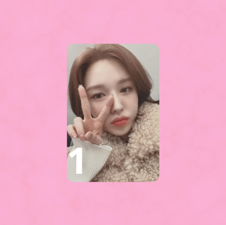 RED VELVET - PHOTOCARD OFICIAL - CHILL KILL APPLE MUSIC POB