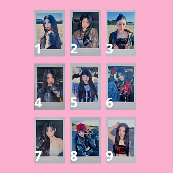 TRIPLE S - PHOTOCARD OFICIAL - VISIONARY VISION PERFORMANTE APPLE MUSIC POB VER.A