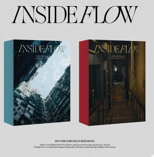 JINU (WINNER) - PHOTOBOOK IN HONGKONG (INSIDE FLOW)- PRE-ORDER