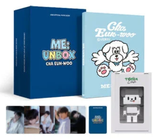 CHA EUN WOO (ASTRO) - PHOTOBOOK (ME : UNBOX)- PRE-ORDER