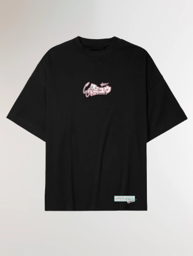 Camiseta Pokémon Vicious Creature Mew Black
