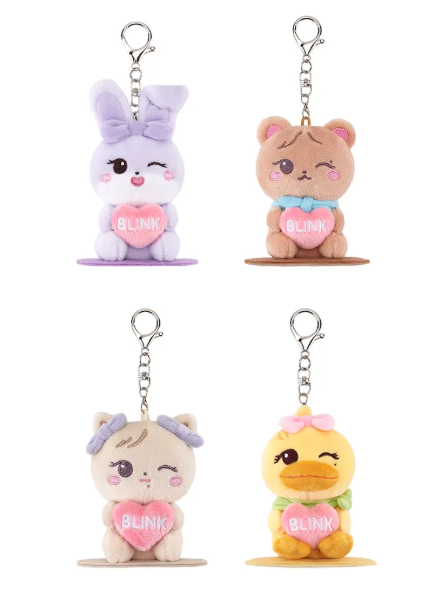 BLACKPINK - DEADLINE WORLD TOUR IN SEOUL OFFICIAL MD CHARACTER MAGNETIC PLUSH KEYRING- PRE-ORDER