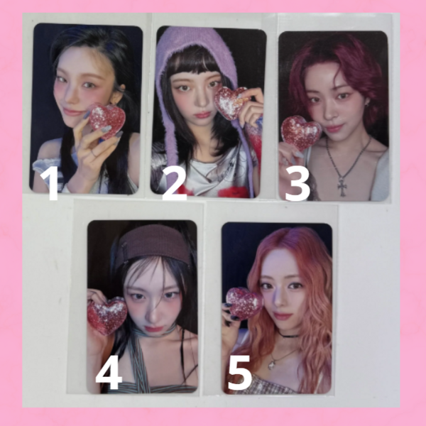 ITZY- OFICIAL PHOTOCARD MAKESTAR B VER GIRLS WILL BE GIRLS