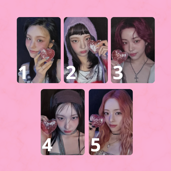 ITZY - PHOTOCARD OFICIAL - GIRLS WILL BE GIRLS MAKESTAR POB A