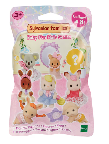 Sylvanian Families- BABY FUN HAIR SERIES SOBRES SORPRESAS