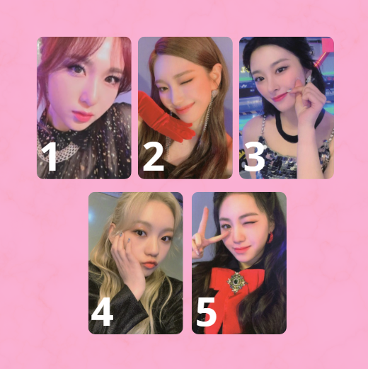 ROCKET PUNCH - PHOTOCARD OFICIAL - RING RING POB