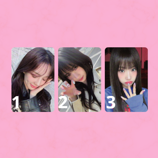 IZNA - PHOTOCARD OFICIAL - BEEP APPLE MUSIC POB
