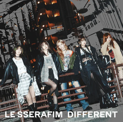 LE SSERAFIM - DIFFERENT JAPAN 4TH SINGLE ALBUM STANDARD EDITION