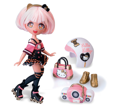 Hello Kitty. Golden Diva Roller