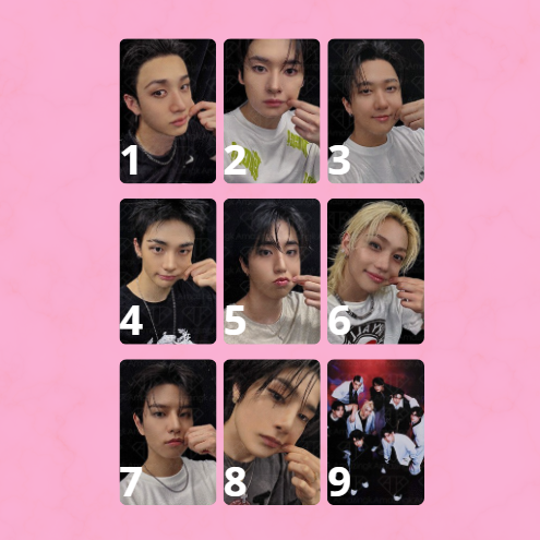 STRAY KIDS - PHOTOCARD OFICIAL - KARMA APPLE MUSIC POB