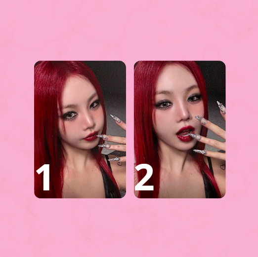 SOOJIN - PHOTOCARD OFICIAL - BADITUDE APPLE MUSIC POB