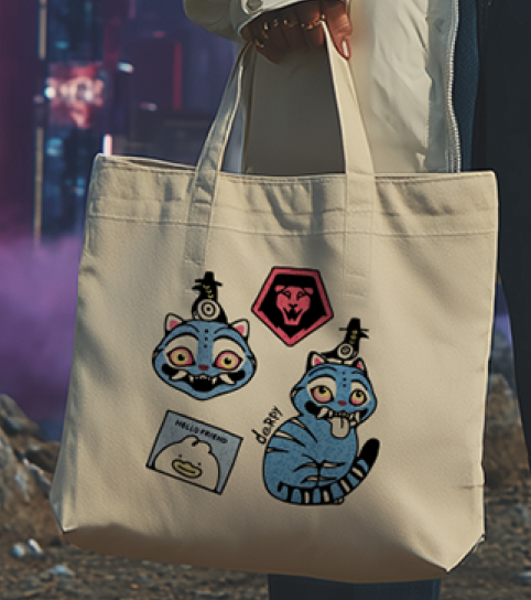 KPOP DEMON HUNTERS TOTEBAG