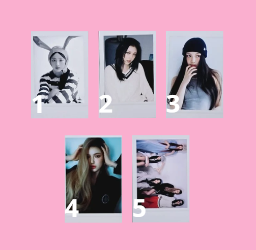 NEWJEANS - PHOTOCARD OFICIAL- HOW SWEET APPLE MUSIC POB