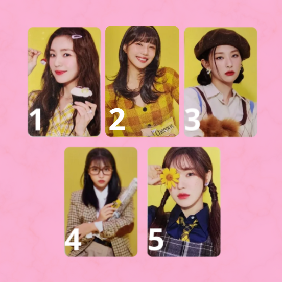 RED VELVET - PHOTOCARD OFICIAL - 2023 SEASON'S GREETINGS APPLE MUSIC POB