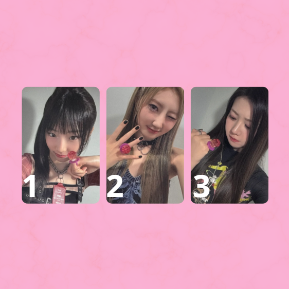 BABYMONSTER - PHOTOCARD OFICIAL - BABYMONSTER YG SELECT LUCKY DRAW