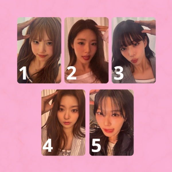 FROMIS9 - PHOTOCARD OFICIAL - FROM OUR 20'S APPLE MUSIC POB DOG EAR VER.