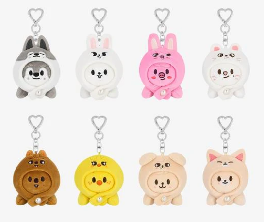 STRAY KIDS - dominATE : celebrATE WORLD TOUR OFFICIAL MD SKZOO KEYRING LYING VER- PRE-ORDER