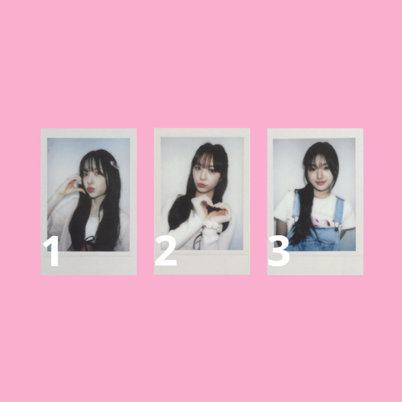 FIFTY FIFTY - PHOTOCARD OFICIAL - LOVE TUNE APPLE MUSIC POB POLAROID